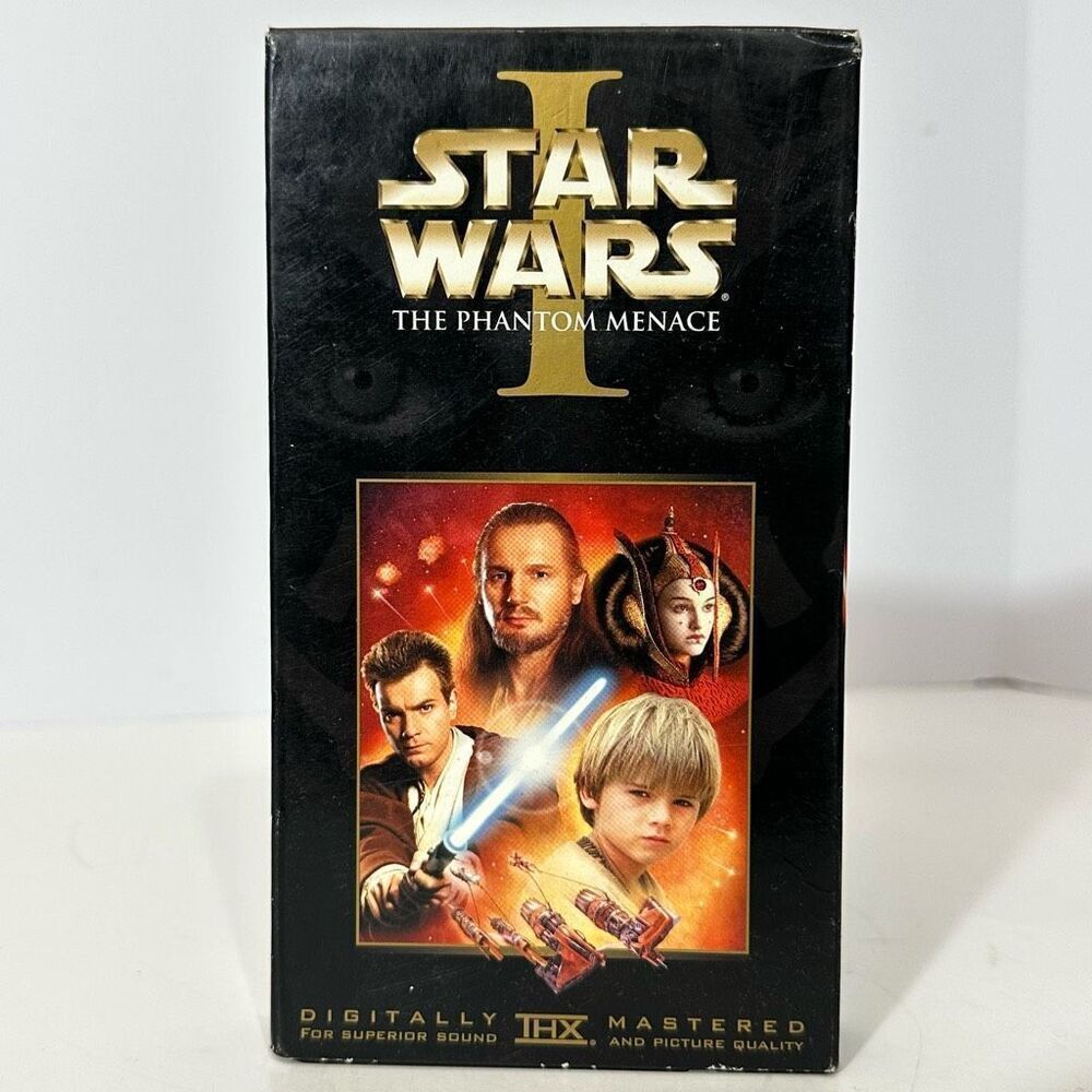 Star Wars The Phantom Menace I VHS Tape